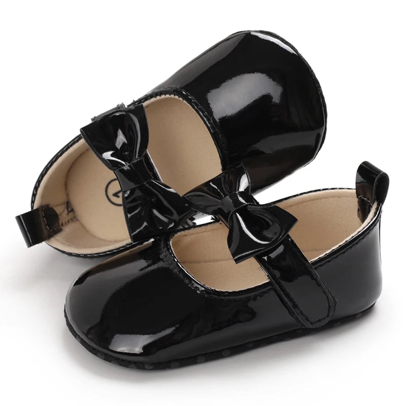 Baby / Newborn Girl Bow Flats
