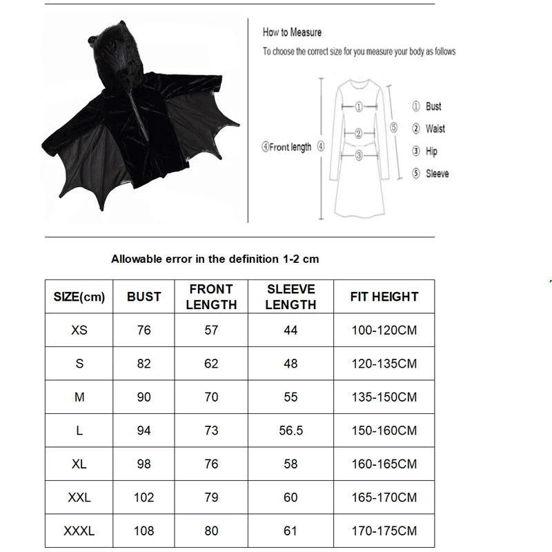 Halloween Youth Girls Premium Bat Romper