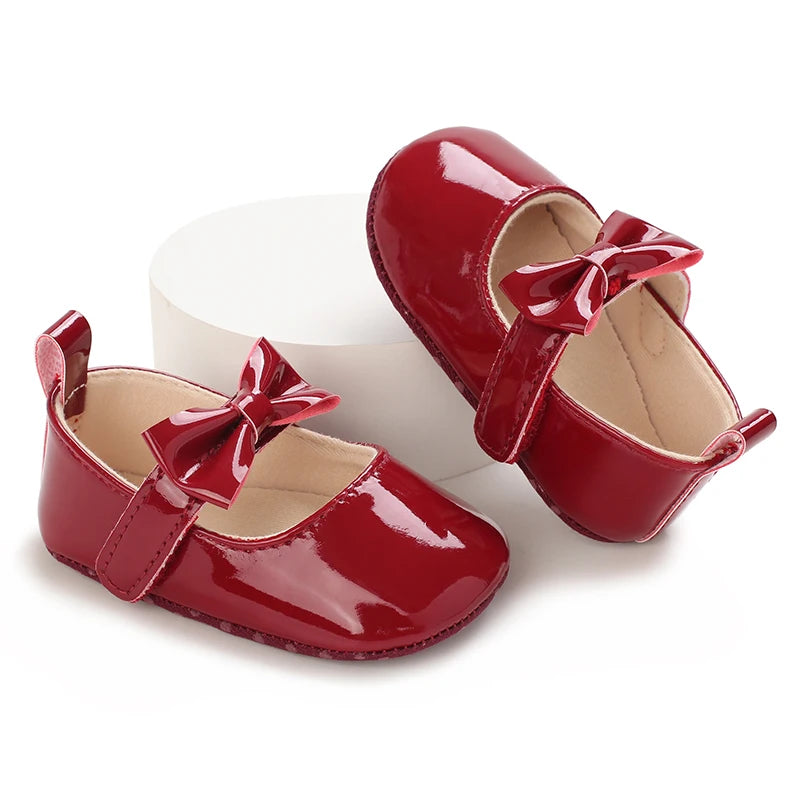 Baby / Newborn Girl Bow Flats