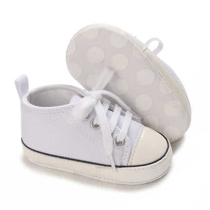 Baby / Newborn Classic Sports First Walkers Canvas Anti-slip Baby Shoes