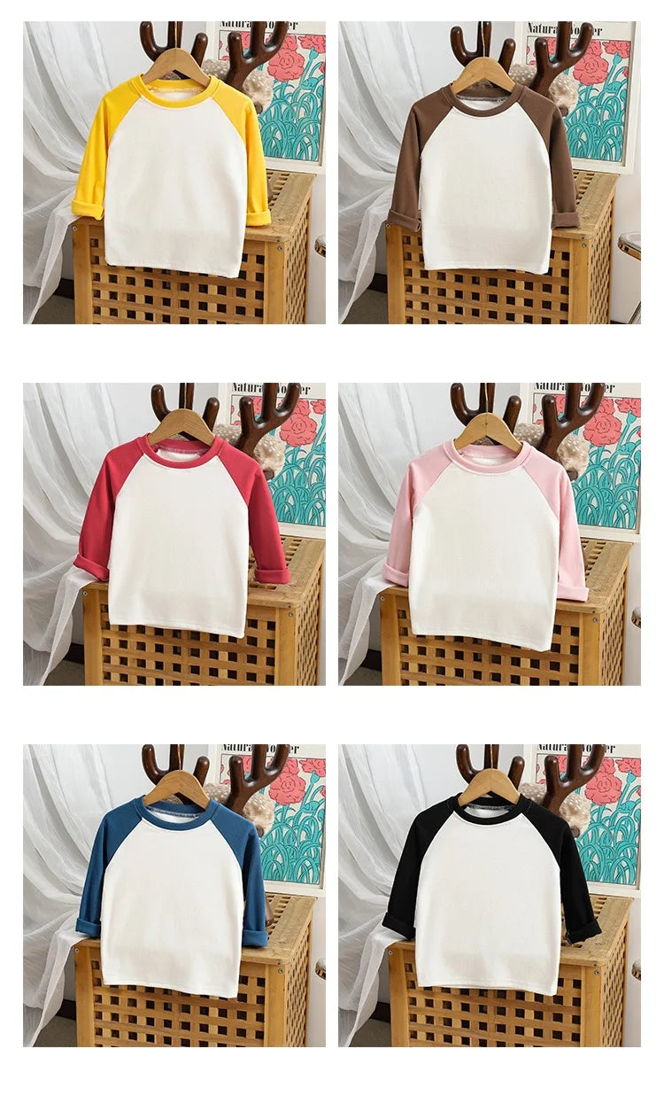 Youth Autumn Fleece Raglan Shirt
