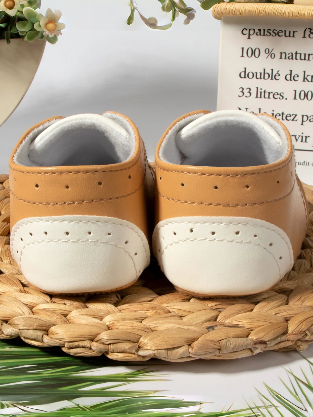 Baby / Newborn Boy  Lace-Up Spectator First Walkers Shoes