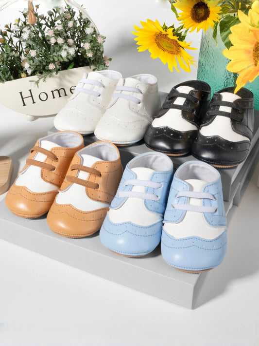 Baby / Newborn Boy  Lace-Up Spectator First Walkers Shoes