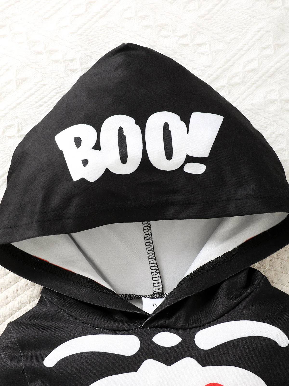 Halloween Baby Long Sleeve Skeleton Jumpsuit