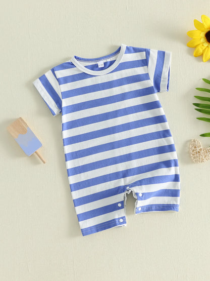 Baby Striped Print Bodysuit