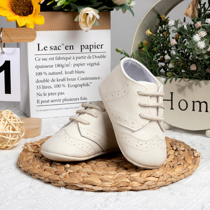 Baby / Newborn Boy  Lace-Up Spectator First Walkers Shoes