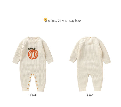Halloween IGirls Rompers Jumpsuits Winter Long Sleeve Knit Newborn Outwear Playsuits Costume Children Clothes