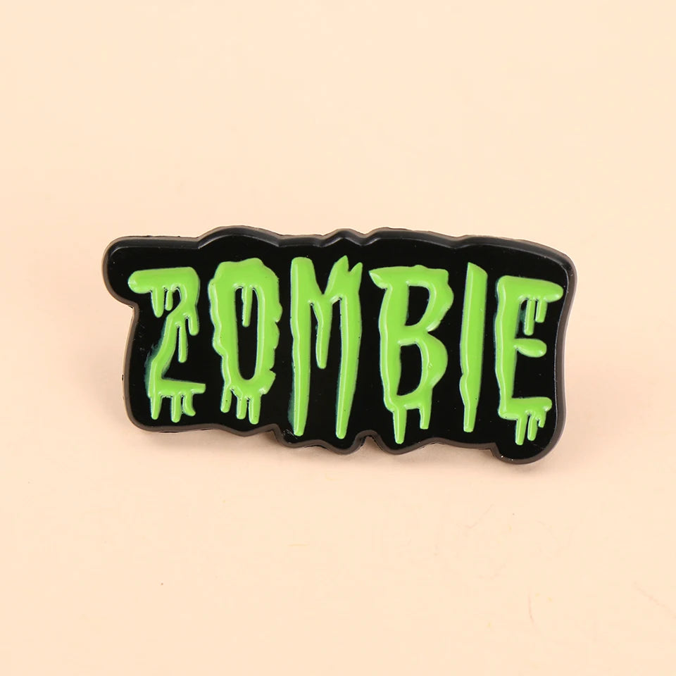 "Zombie" Enamel Pin