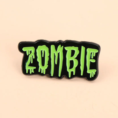 "Zombie" Enamel Pin