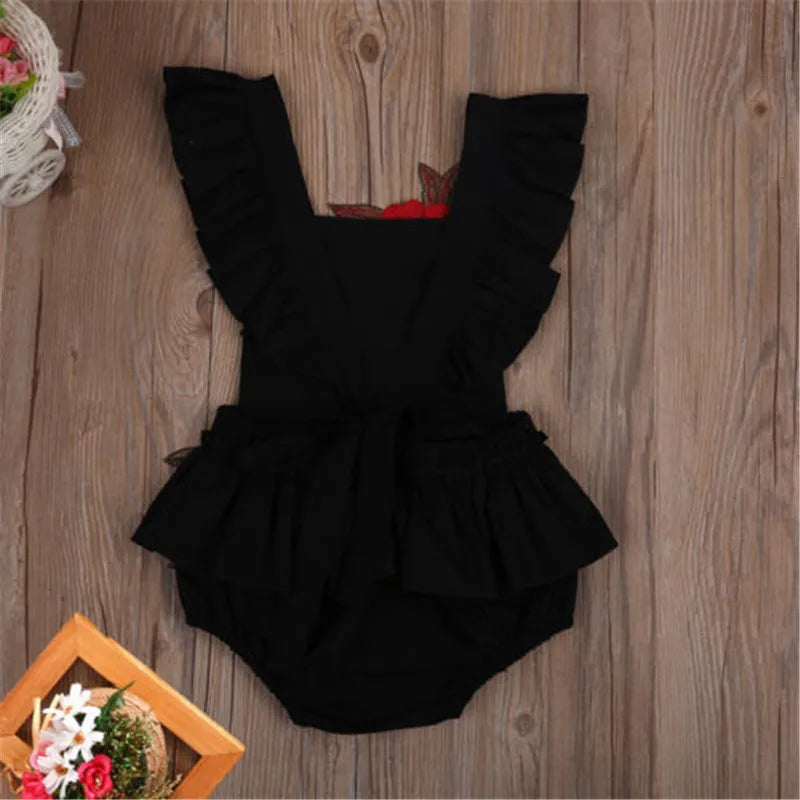 Baby Girl Mi Florecita Summer Romper