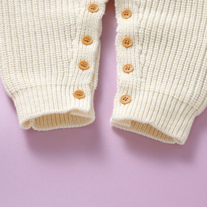 Halloween IGirls Rompers Jumpsuits Winter Long Sleeve Knit Newborn Outwear Playsuits Costume Children Clothes