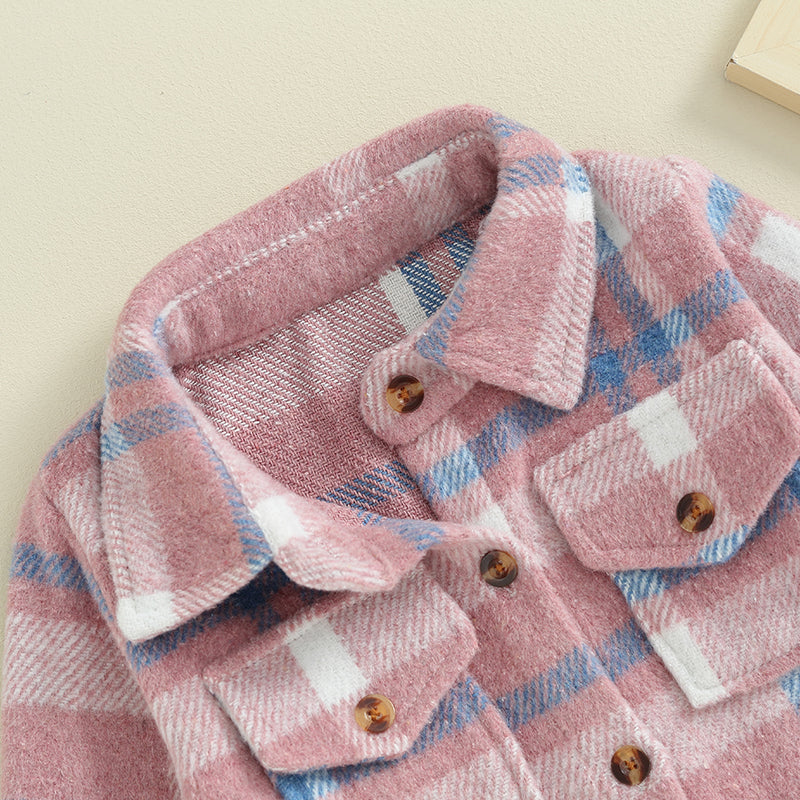Toddler Flannel Button Down Shirt