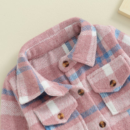 Toddler Flannel Button Down Shirt