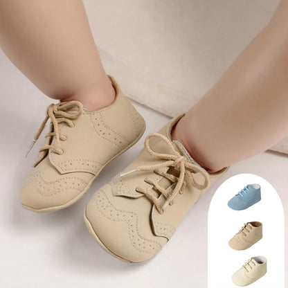 Baby / Newborn Boy  Lace-Up Spectator First Walkers Shoes