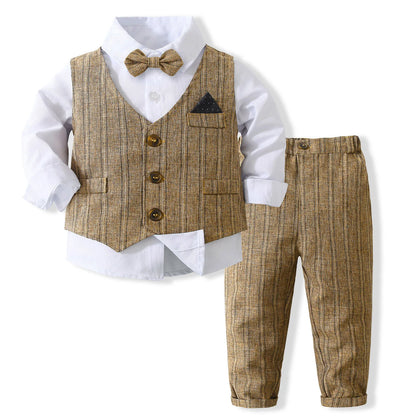 Toddler Little Gentleman Formal 4 PC Suit