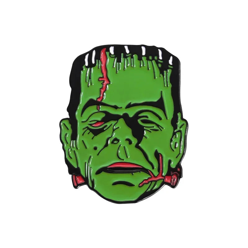 "Sci-fi Horror / Monster Movies" Enamel Pins