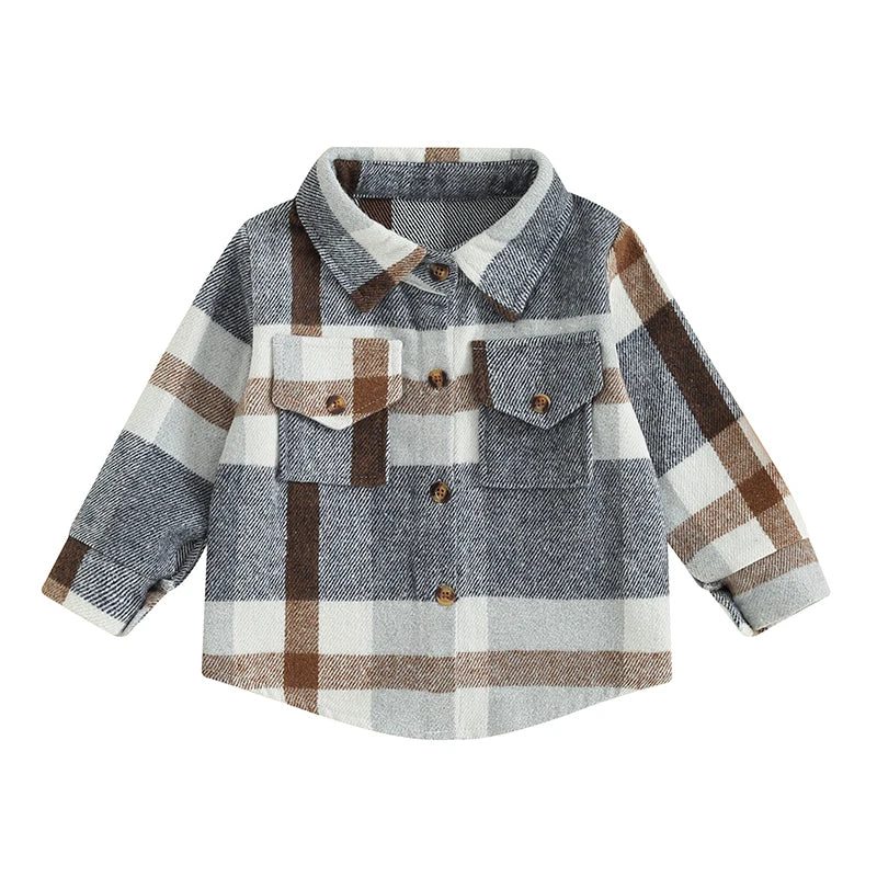 Toddler Flannel Button Down Shirt