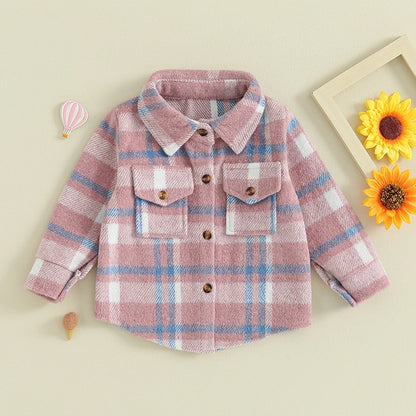 Toddler Flannel Button Down Shirt