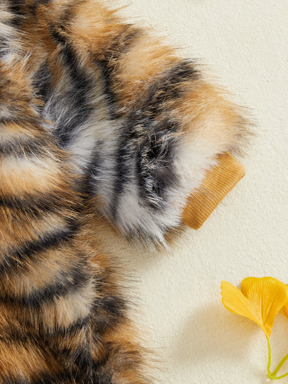 Halloween Baby Tiger Zip Up Costume