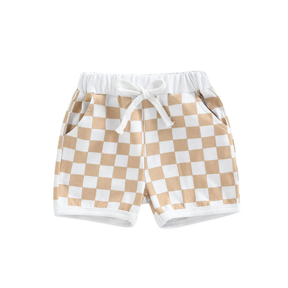 Baby / Toddler Checkered Print Shorts