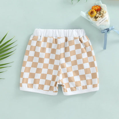 Baby / Toddler Checkered Print Shorts