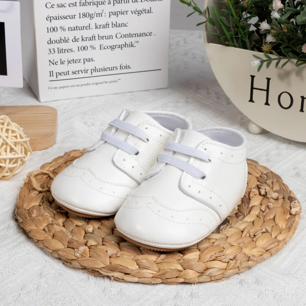 Baby / Newborn Boy  Lace-Up Spectator First Walkers Shoes