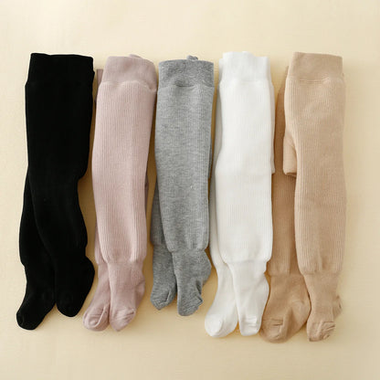 Baby Girls Polar Fleece Lining Leggings / Tights