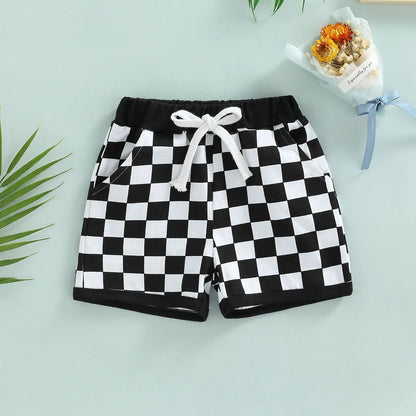 Baby / Toddler Checkered Print Shorts