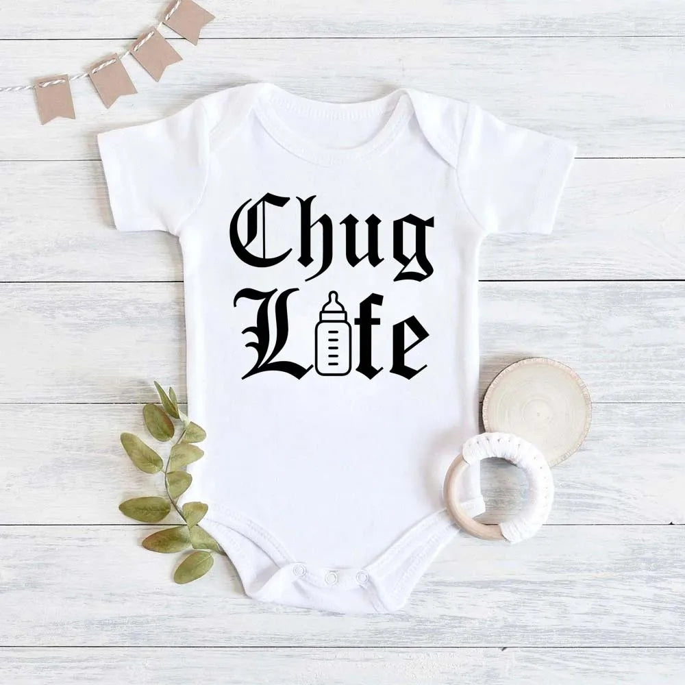 Chug Life Funny Baby / Toddler Onesie
